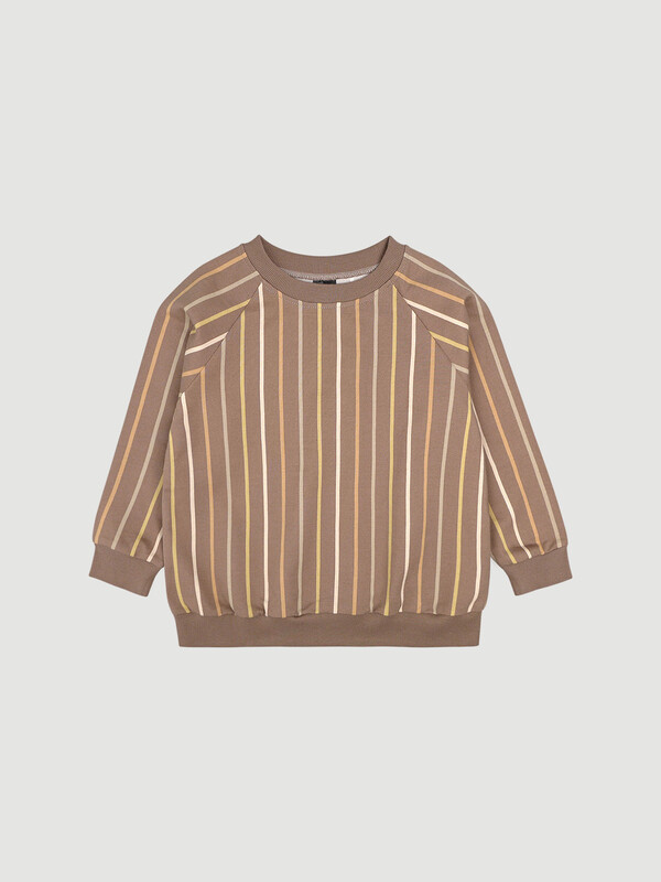 Свитшот оверсайз Mjolk Cocoa Stripes