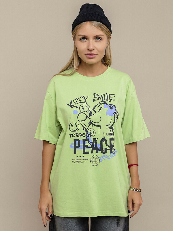 Футболка унисекс с коротким рукавом (006_ЛП25)