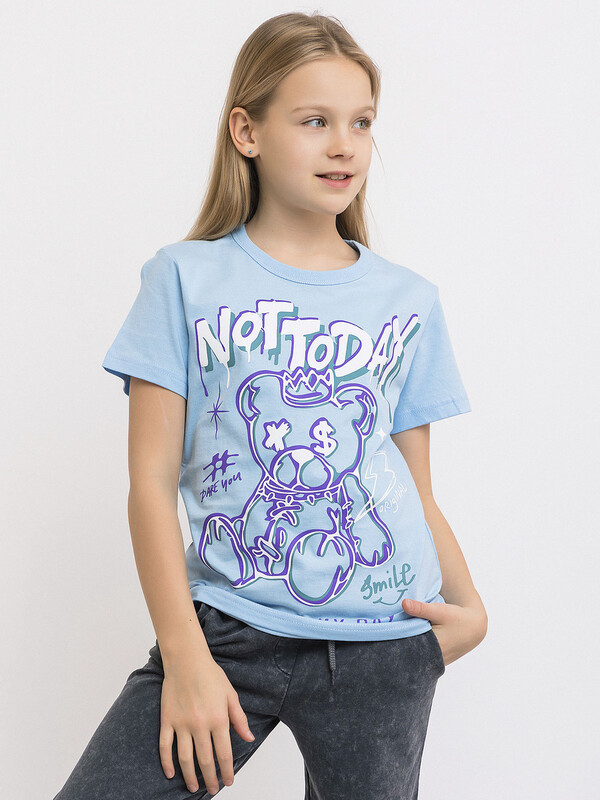 Футболка с коротким рукавом (074_БК25)