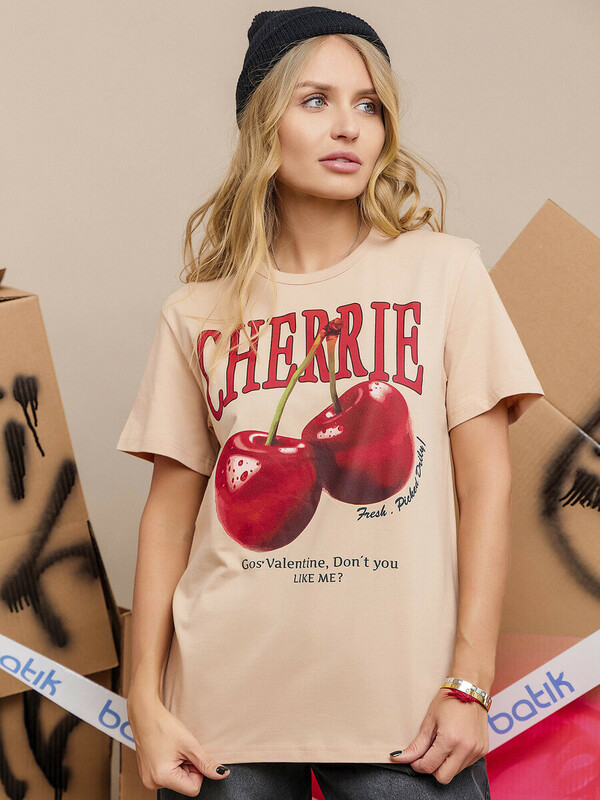 Футболка с коротким рукавом (093_БК25)