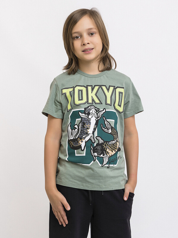 Футболка с коротким рукавом (101_БК25)