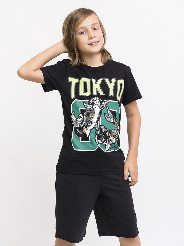 Футболка с коротким рукавом (102_БК25)