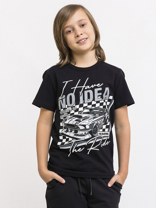 Футболка с коротким рукавом (110_БК25)