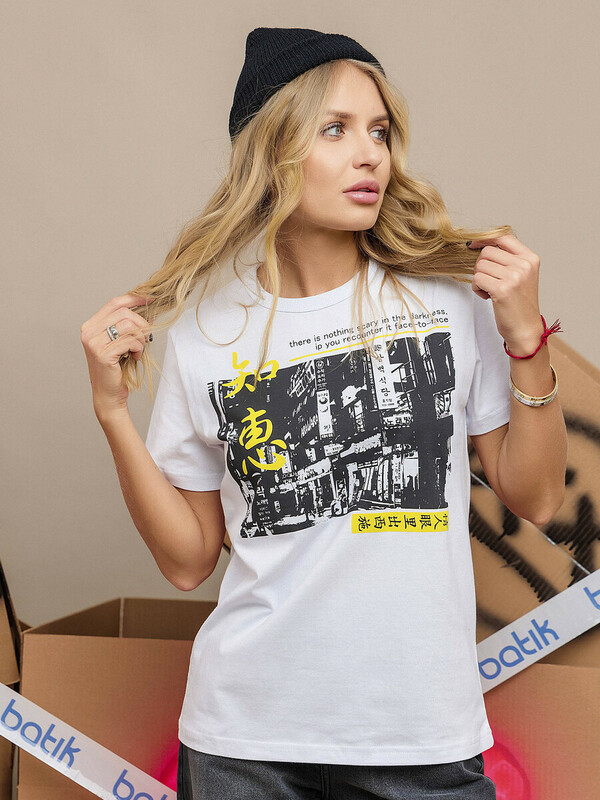 Футболка с коротким рукавом (116_БК25)