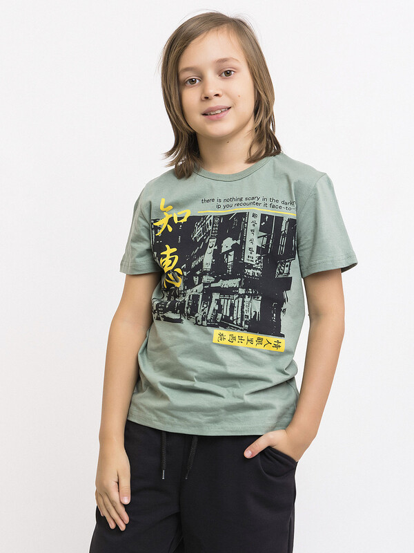 Футболка с коротким рукавом (117_БК25)