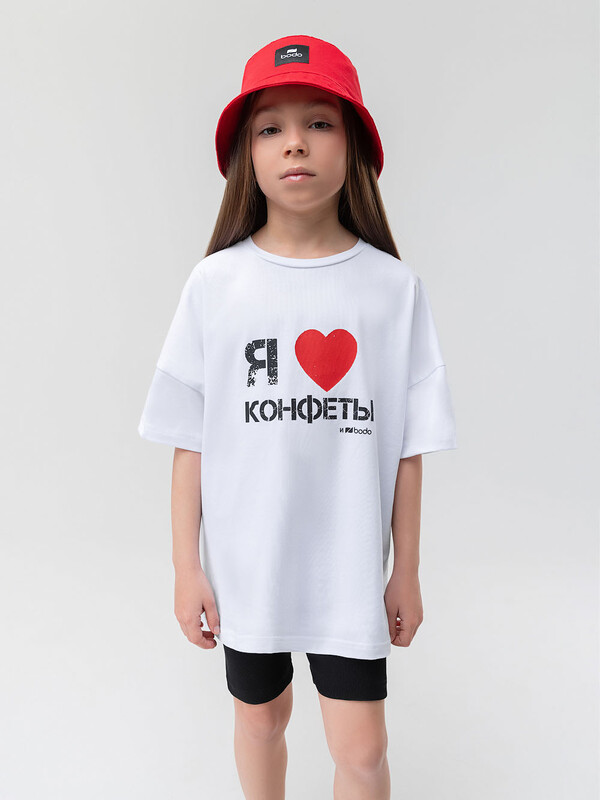 Футболка "Я люблю конфеты"