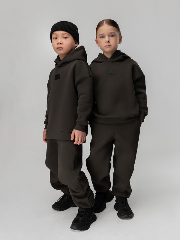 Костюм утеплённый с худи