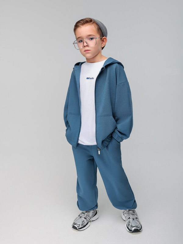 Костюм с толстовкой на молнии
