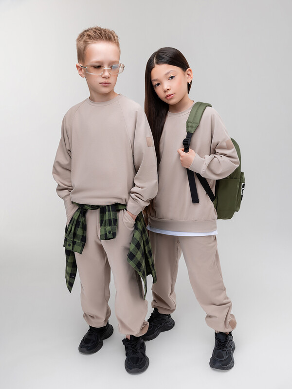 Костюм фрча со свитшотом