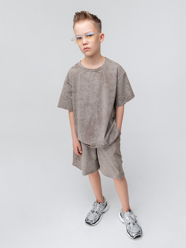 Костюм с необработанным краем