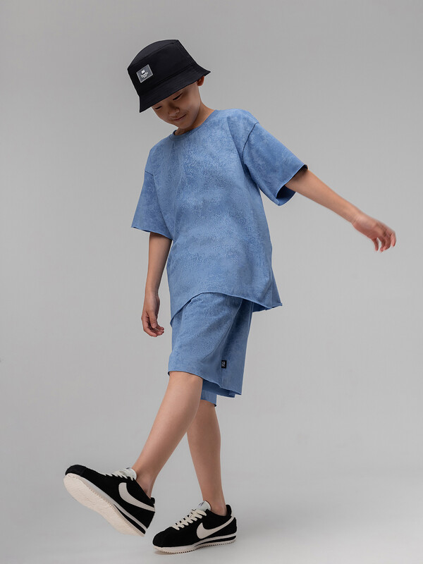 Костюм с необработанным краем