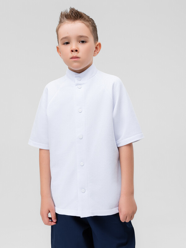 Рубашка ПИКЕ со стойкой