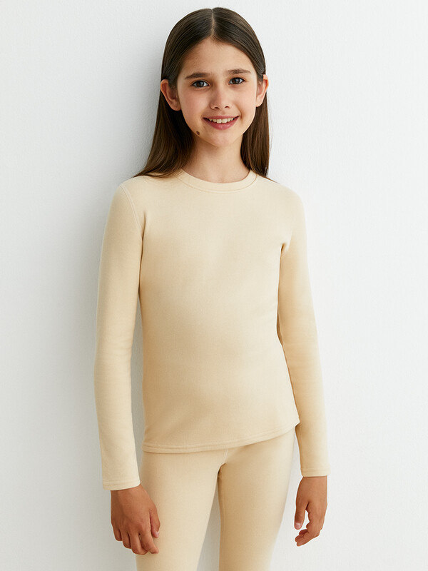 Термолонгслив Термолонгслив OMSA kids 421 3D  Лонгслив для девочки «Термо»