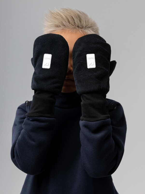 Варежки флисовые