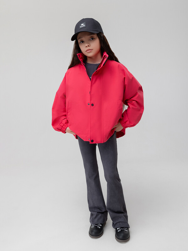 Ветровка с воротником стойкой