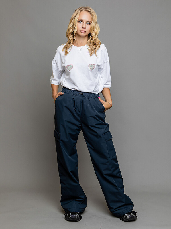 Утеплённые брюки КАРГО (497-24з)