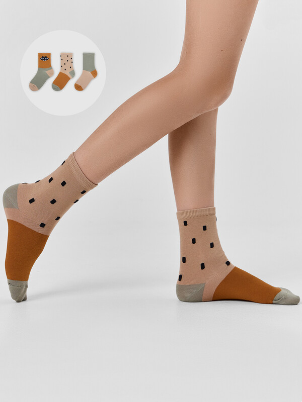 НОСКИ ДЕТСКИЕ (3 пары) 430A-2071