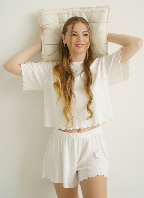 Для дома DEA MIA ФУТБОЛКА ЖЕНСКАЯ 5618 OVERSIZE CROP T-SHIRT