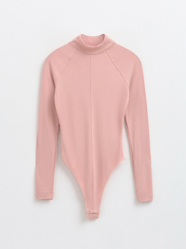 Боди CONTE LBD 2380 Боди с центральным швом из фактурного полотна с вискозой