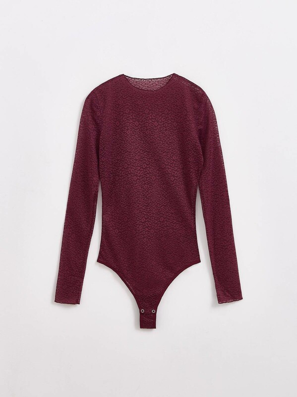 Боди CONTE SAVAGE LBD 2549 Боди из анималистичного кружева