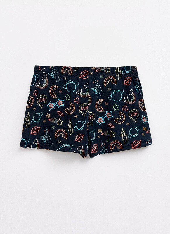 Шорты женские DEA MIA 5300 SHORTS (пижамные с рисунком) ШОРТЫ ЖЕНСКИЕ 