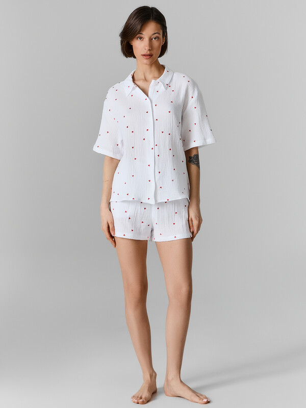 КОСТЮМ ЖЕНСКИЙ (ЖАКЕТ, ШОРТЫ) 592674