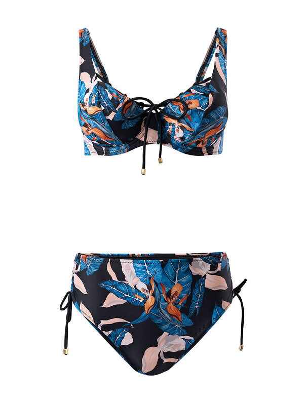 Купальники раздельные Купальники раздельные OmD 2528K FLORA Balcone (мягкая чашка)