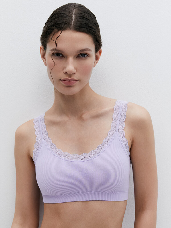 Топы бесшовные Топы бесшовные Mi 1121S French Chic Майка "Топ" (кроп-топ на широких бретелях с вклад