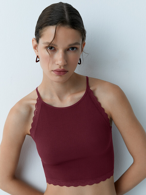 Топы бесшовные Топы бесшовные Mi 1221S French Chic Майка "Топ" (топ на тонких бретелях без вкладышей