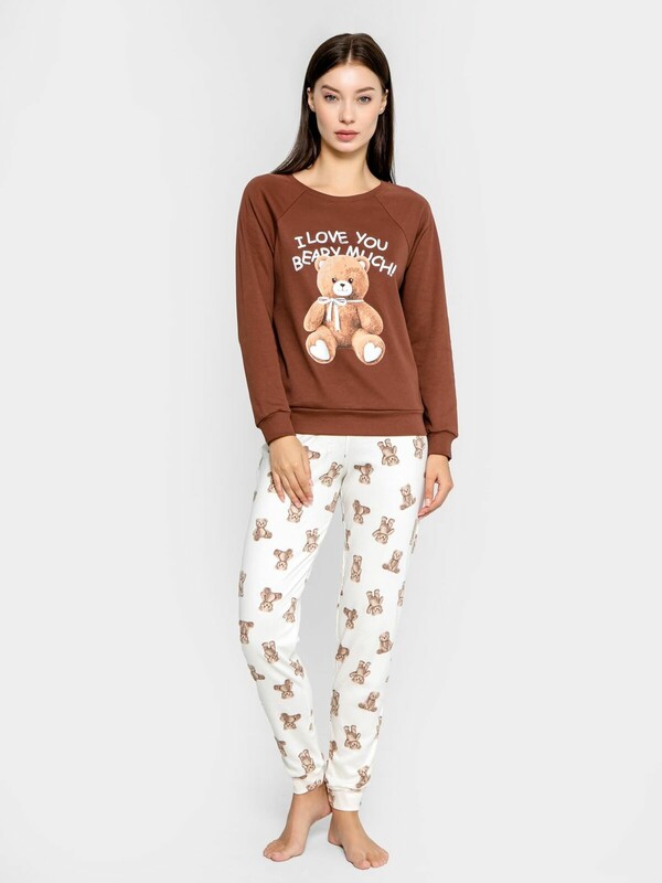 КОМПЛЕКТ ЖЕНСКИЙ (ДЖЕМПЕР, БРЮКИ) 592361