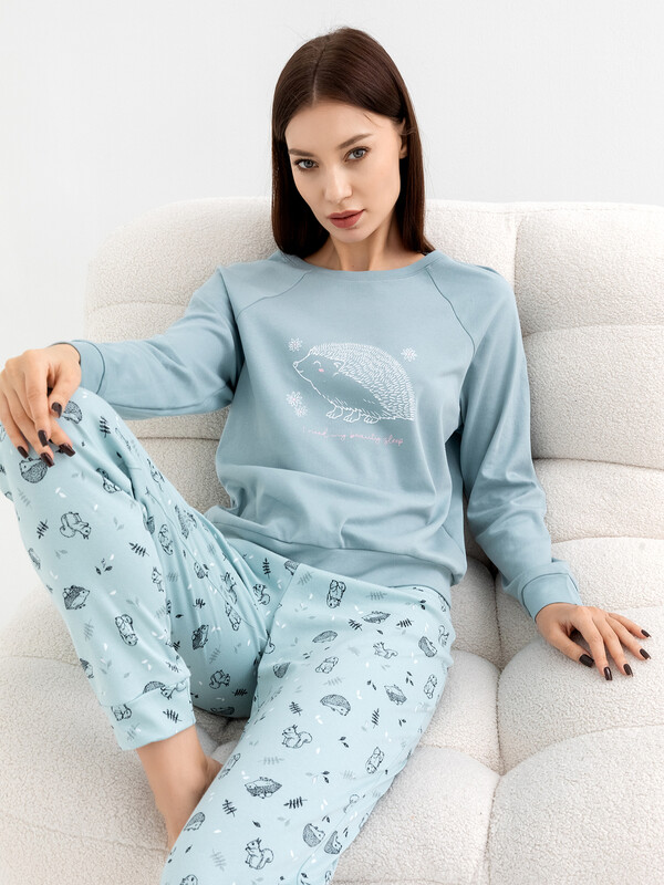 КОМПЛЕКТ ЖЕНСКИЙ (ДЖЕМПЕР, БРЮКИ) 592361