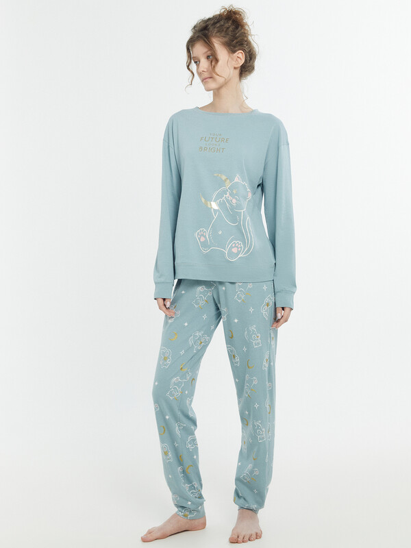 КОМПЛЕКТ ЖЕНСКИЙ (ДЖЕМПЕР, БРЮКИ) 592422