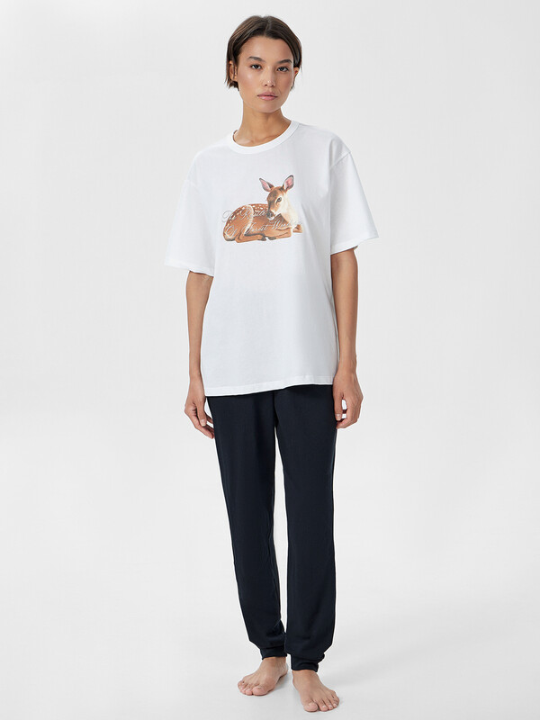 КОМПЛЕКТ ЖЕНСКИЙ (ФУТБОЛКА, БРЮКИ) 592440