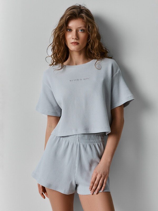 КОМПЛЕКТ ЖЕНСКИЙ (ФУТБОЛКА, ШОРТЫ) 592463