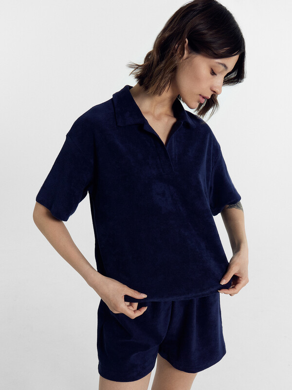 КОМПЛЕКТ ЖЕНСКИЙ (ДЖЕМПЕР, ШОРТЫ) 592502