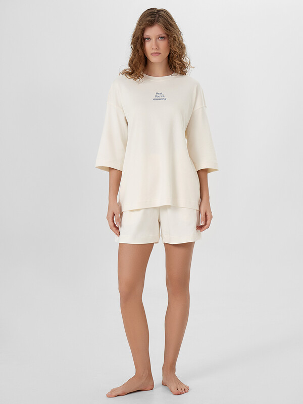 КОМПЛЕКТ ЖЕНСКИЙ (ФУТБОЛКА, ШОРТЫ) 592526