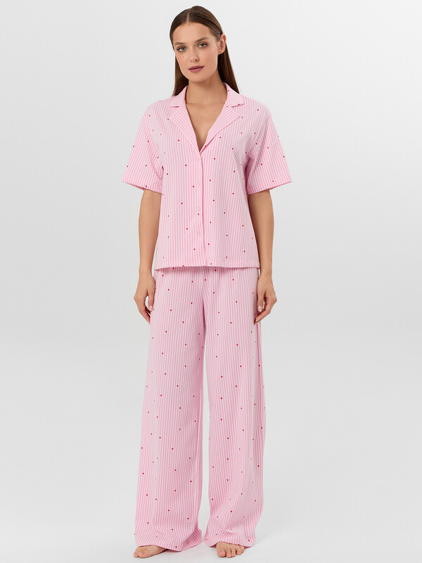 КОМПЛЕКТ ЖЕНСКИЙ (РУБАШКА, БРЮКИ) 592554