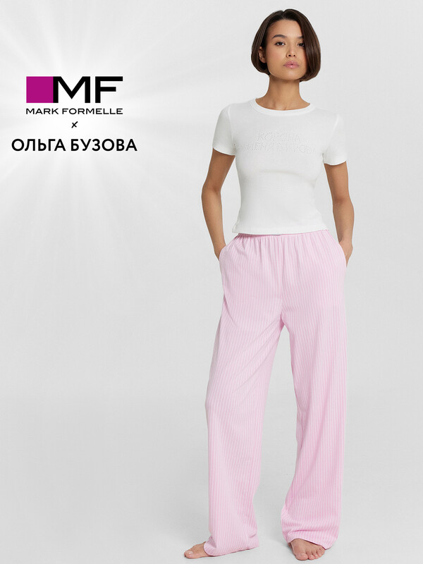 КОМПЛЕКТ ЖЕНСКИЙ (ФУТБОЛКА, БРЮКИ) 592588