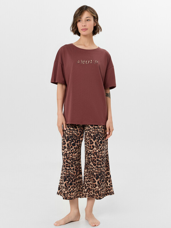 КОМПЛЕКТ ЖЕНСКИЙ (ДЖЕМПЕР, БРИДЖИ) 592595