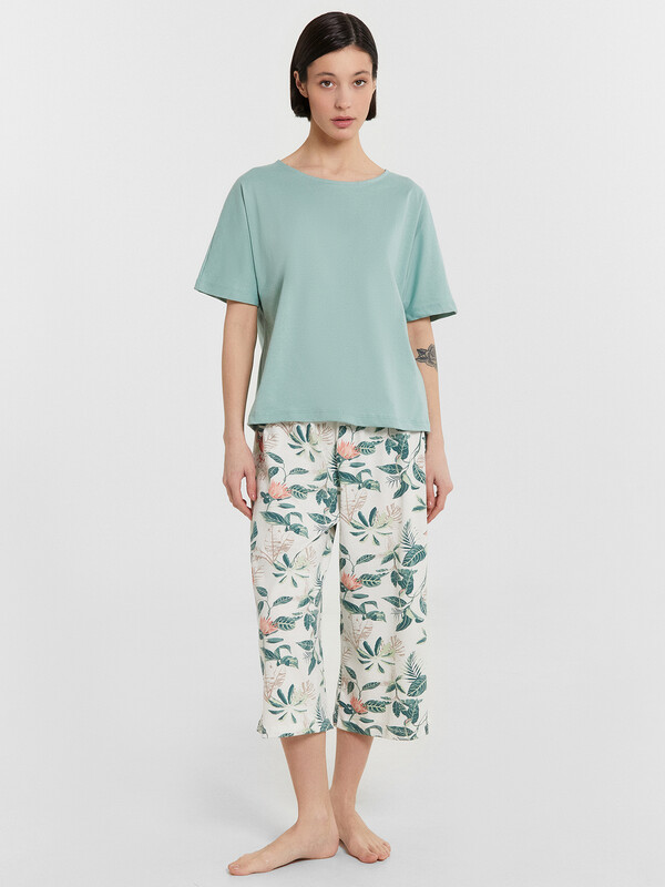 КОМПЛЕКТ ЖЕНСКИЙ (ДЖЕМПЕР, БРИДЖИ) 592598