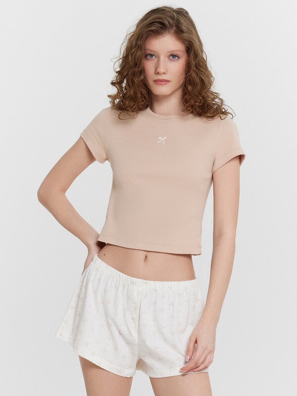 КОМПЛЕКТ ЖЕНСКИЙ (ДЖЕМПЕР, ШОРТЫ) 592599