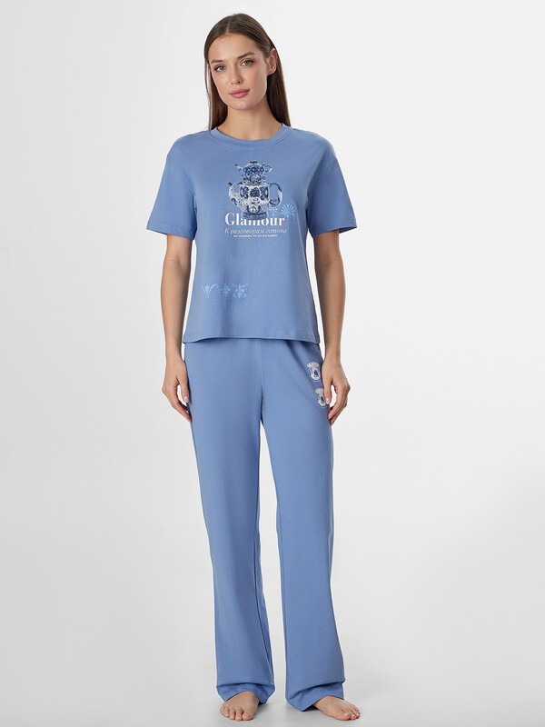 КОМПЛЕКТ ЖЕНСКИЙ (ДЖЕМПЕР, БРЮКИ) 592635