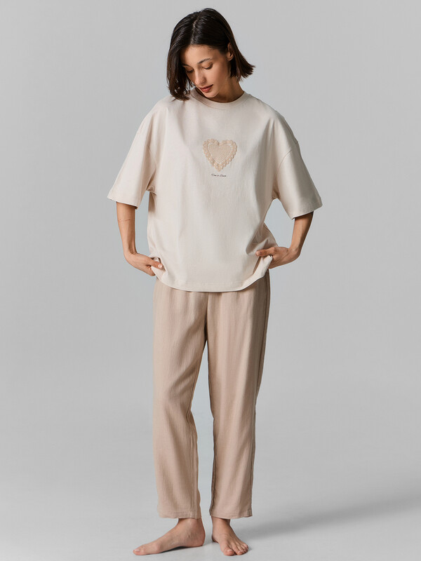 КОМПЛЕКТ ЖЕНСКИЙ (ДЖЕМПЕР, БРИДЖИ) 592672