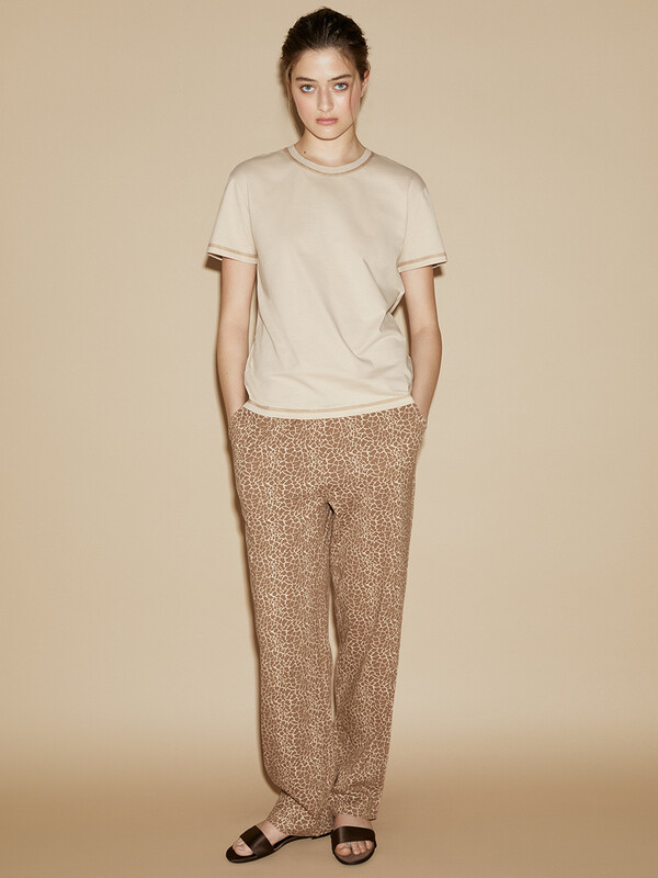 Пижамы Пижамы OmD 0226D FIERA Пижама жен. (Футболка + Брюки), СО