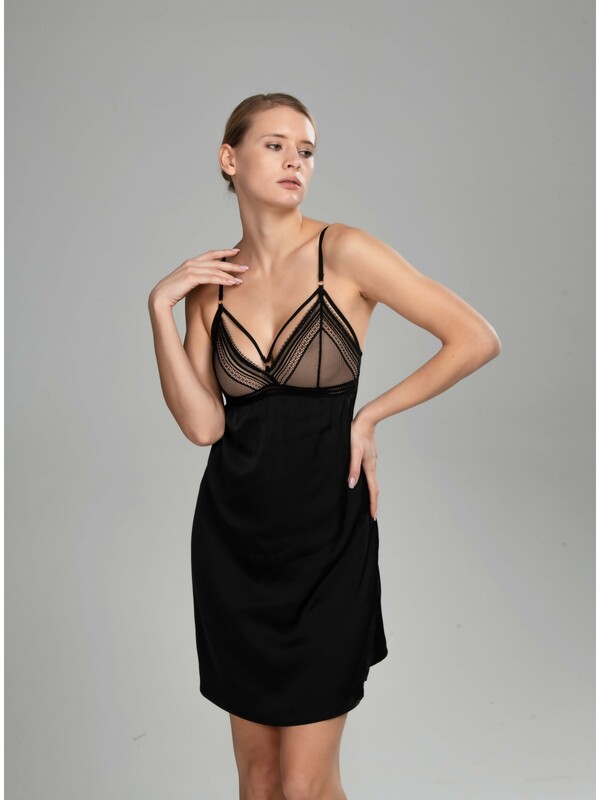 Женская сорочка (тонкая лямка)