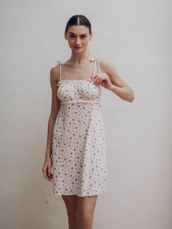 Женская сорочка (тонкая лямка)