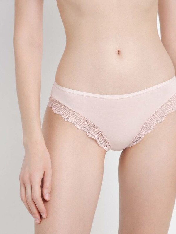 Трусы женские CONTE PERFORMANCE LB 1515 Трусы «бикини» из хлопка и кружева 