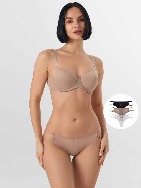 ТРУСЫ ЖЕНСКИЕ (3ШТ.) 412438-3