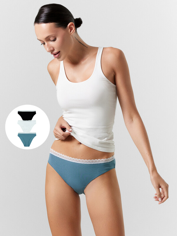 ТРУСЫ ЖЕНСКИЕ (3ШТ.) 412461-3