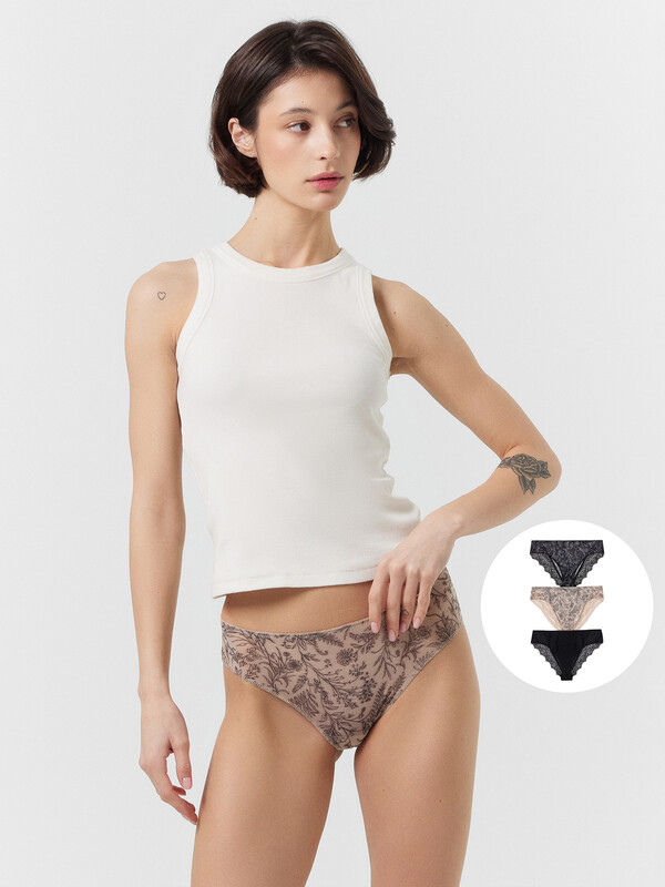 ТРУСЫ ЖЕНСКИЕ (3ШТ.) 412612-3